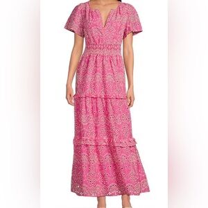 Sugarlips Maxi Embroidered Dress